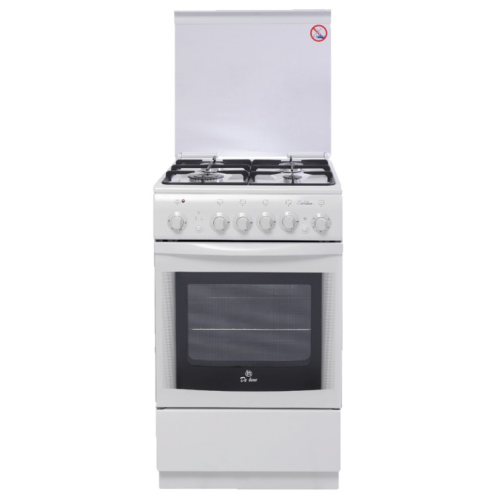 Комбинированная плита DE LUXE 5040.40гэ(кр)чр белый