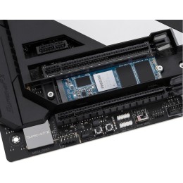 Накопитель SSD M.2 2280 500GB Apacer AS2280Q4 Client SSD AP500GAS2280Q4-1 PCIe Gen4x4 with NVMe, 5000/2500, IOPS 750K, MTBF 1.5M, 3D TLC, 850TBW, 1.7DWPD, Kit Heatsink and mount, NVMe 1.3, RTL