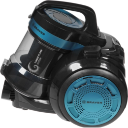 Пылесос BRAYER BR420 циклонного типа 1800 Вт, 2,5 л,  400 Вт, Hepa, телес, 5м, меб, щель BR4200