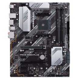 Материнская плата Asus PRIME B550-PLUS Soc-AM4 AMD B550 4xDDR4 ATX AC`97 8ch(7.1) GbLAN RAID+HDMI+DP