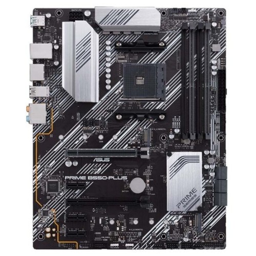 Материнская плата Asus PRIME B550-PLUS Soc-AM4 AMD B550 4xDDR4 ATX AC`97 8ch(7.1) GbLAN RAID+HDMI+DP