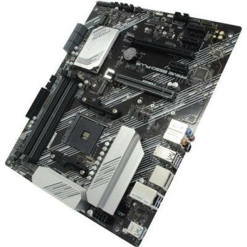 Материнская плата Asus PRIME B550-PLUS Soc-AM4 AMD B550 4xDDR4 ATX AC`97 8ch(7.1) GbLAN RAID+HDMI+DP