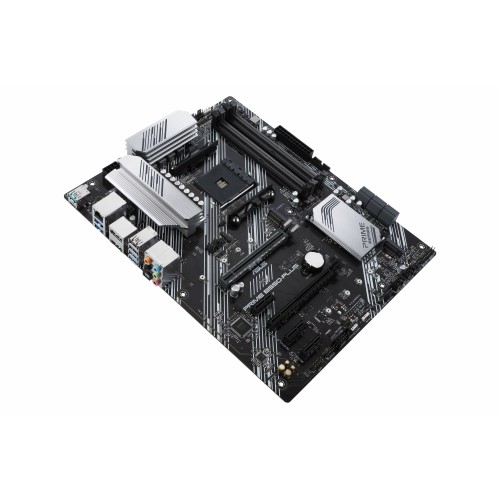 Материнская плата Asus PRIME B550-PLUS Soc-AM4 AMD B550 4xDDR4 ATX AC`97 8ch(7.1) GbLAN RAID+HDMI+DP