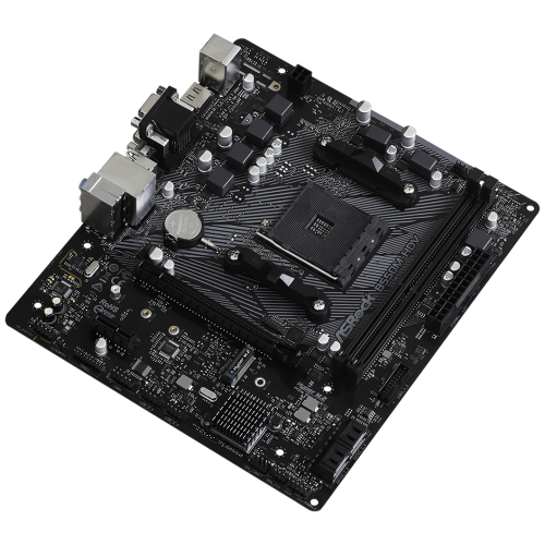 Материнская плата Asrock B550M-HDV Soc-AM4 AMD B550 2xDDR4 mATX AC`97 8ch(7.1) GbLAN RAID+VGA+DVI+HDMI