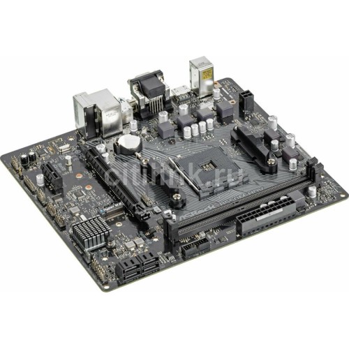 Материнская плата Asrock B550M-HDV Soc-AM4 AMD B550 2xDDR4 mATX AC`97 8ch(7.1) GbLAN RAID+VGA+DVI+HDMI