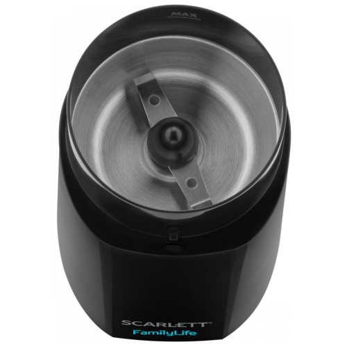 Кофемолка SCARLETT SC-CG44505 160Вт сист.помол.:ротац.нож вместим.:60гр черный
