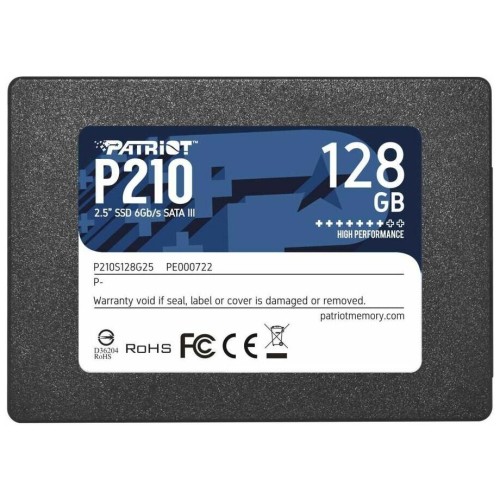 Накопитель SSD Patriot SATA III 128Gb P210S128G25 P210 2.5"