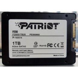 Накопитель SSD Patriot SATA III 1Tb P210S1TB25 P210 2.5"