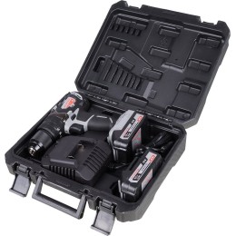 Дрель-шуруповерт ударная Интерскол ДАУ-13/18В аккум. патрон:быстрозажимной (кейс в комплекте)