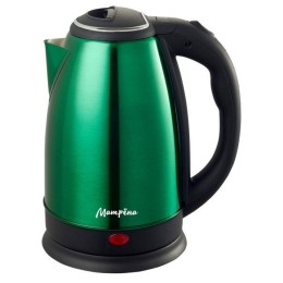 Электрочайник МАТРЁНА MA-002 (1,8 л) стальной зеленый