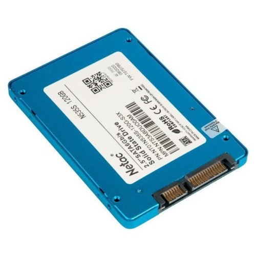 Накопитель SSD 2.5" Netac 120Gb N535S Series <NT01N535S-120G-S3X> Retail (SATA3, up to 510/440MBs, 3D TLC, 7mm)