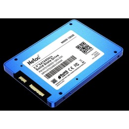 Накопитель SSD 2.5" Netac 128Gb N600S Series <NT01N600S-128G-S3X> Retail (SATA3, up to 510/440MBs, 3D TLC, 7mm)