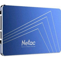 Накопитель SSD  2.5" Netac 256Gb N600S Series <NT01N600S-256G-S3X> Retail (SATA3, up to 540/490MBs, 3D TLC, 7mm)
