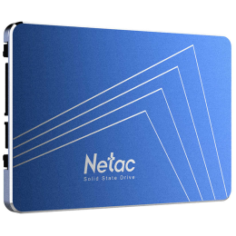 Накопитель SSD 2.5" Netac 480Gb N535S Series <NT01N535S-480G-S3X> Retail (SATA3, up to 540/490MBs, 3D TLC, 7mm)