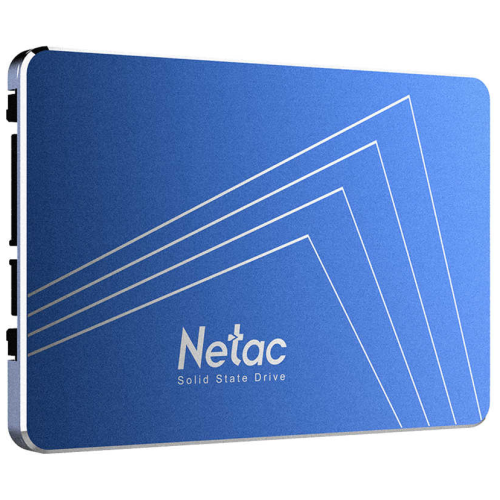 Накопитель SSD 2.5" Netac 480Gb N535S Series <NT01N535S-480G-S3X> Retail (SATA3, up to 540/490MBs, 3D TLC, 7mm)