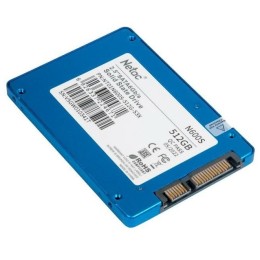 Накопитель SSD Netac 512Gb N600S Series <NT01N600S-512G-S3X> Retail 2.5" (SATA3, up to 540/490MBs, 3D TLC, 7mm)