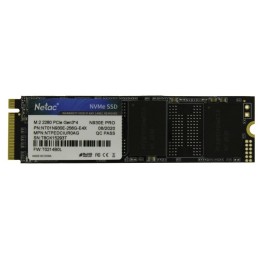 Накопитель SSD M.2 Netac 128Gb N930E Pro Series <NT01N930E-128G-E4X> Retail (PCI-E 3.1 x4, up to 970/650MBs, 3D TLC/QLC, NVMe 1.3, 22х80mm)
