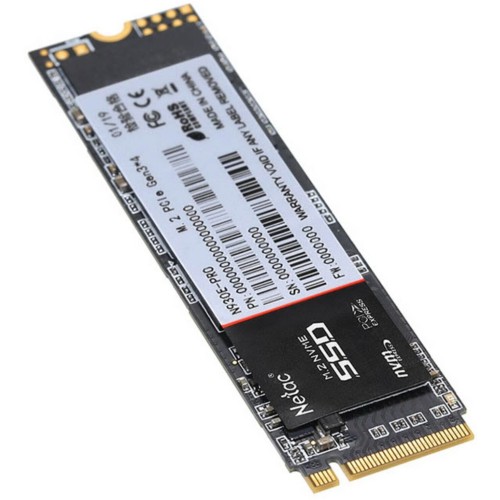 Накопитель SSD M.2 Netac 128Gb N930E Pro Series <NT01N930E-128G-E4X> Retail (PCI-E 3.1 x4, up to 970/650MBs, 3D TLC/QLC, NVMe 1.3, 22х80mm)