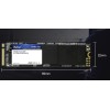 Накопитель SSD M.2 Netac 128Gb N930E Pro Series <NT01N930E-128G-E4X> Retail (PCI-E 3.1 x4, up to 970/650MBs, 3D TLC/QLC, NVMe 1.3, 22х80mm)