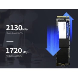 Накопитель SSD M.2 Netac 128Gb N930E Pro Series <NT01N930E-128G-E4X> Retail (PCI-E 3.1 x4, up to 970/650MBs, 3D TLC/QLC, NVMe 1.3, 22х80mm)