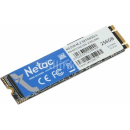 Накопитель SSD M.2 Netac 256Gb N930E Pro Series <NT01N930E-256G-E4X> Retail (PCI-E 3.1 x4, up to 2040/1270MBs, 3D TLC/QLC, NVMe 1.3, 22х80mm)