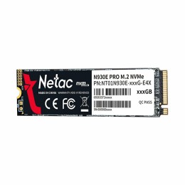 Накопитель SSD M.2 Netac 512Gb N930E Pro Series <NT01N930E-512G-E4X> Retail (PCI-E 3.1 x4, up to 2080/1700MBs, 3D TLC/QLC, NVMe 1.3, 22х80mm)