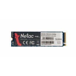 Накопитель SSD M.2 Netac 512Gb N930E Pro Series <NT01N930E-512G-E4X> Retail (PCI-E 3.1 x4, up to 2080/1700MBs, 3D TLC/QLC, NVMe 1.3, 22х80mm)