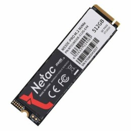 Накопитель SSD M.2 Netac 512Gb N930E Pro Series <NT01N930E-512G-E4X> Retail (PCI-E 3.1 x4, up to 2080/1700MBs, 3D TLC/QLC, NVMe 1.3, 22х80mm)