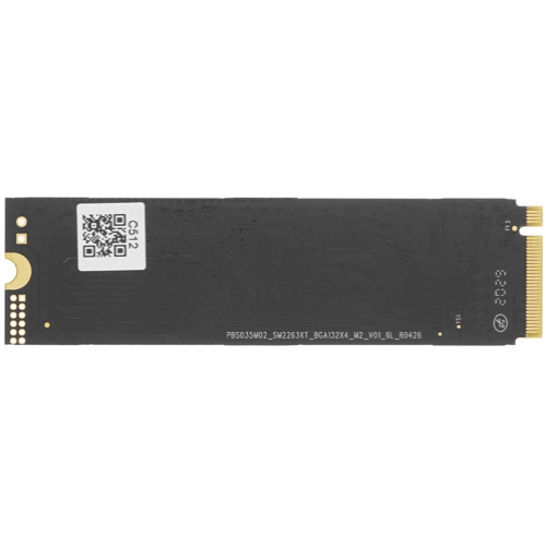 Накопитель SSD M.2 Netac 512Gb N930E Pro Series <NT01N930E-512G-E4X> Retail (PCI-E 3.1 x4, up to 2080/1700MBs, 3D TLC/QLC, NVMe 1.3, 22х80mm)