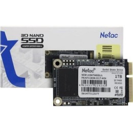 Накопитель SSD mSATA Netac 1.0Tb N5M Series <NT01N5M-001T-M3X> Retail (SATA3, up to 560/520MBs, 3D TLC)