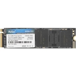 Накопитель SSD mSATA Netac 256Gb N5M Series <NT01N5M-256G-M3X> Retail (SATA3, up to 540/490MBs, 3D TLC)