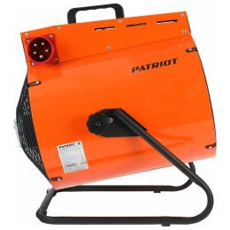Тепловентилятор электрический PATRIOT PT-R 15, 380В, терморегулятор, нерж.ТЭН, вилка встраиваемая на блоке управления.