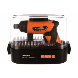 Отвертка аккумуляторная PATRIOT PS 236; напряжение: 3,6V; кейс; комплект бит