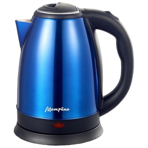 Электрочайник МАТРЁНА MA-002 (1,8 л) стальной синий