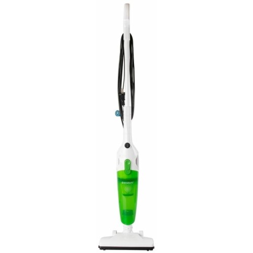 Пылесос ENDEVER SkyClean VC-279, циклонного типа белый/зеленый, 700 Вт, вертикальный