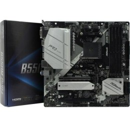 Материнская плата ASROCK B550M PRO4 (AM4, AMD B550, 4xDDR4,2xPCIe x16,2xPCI Ex1, 6 SATA3 , M.2, DP,HDMI,D-Sub, USB 3.2) mATX retail