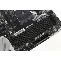Материнская плата ASROCK B550M PRO4 (AM4, AMD B550, 4xDDR4,2xPCIe x16,2xPCI Ex1, 6 SATA3 , M.2, DP,HDMI,D-Sub, USB 3.2) mATX retail