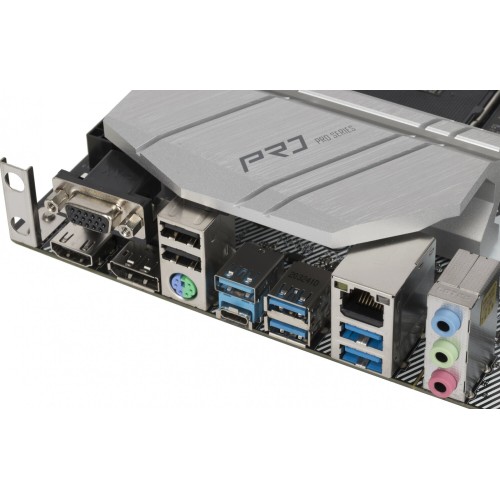 Материнская плата ASROCK B550M PRO4 (AM4, AMD B550, 4xDDR4,2xPCIe x16,2xPCI Ex1, 6 SATA3 , M.2, DP,HDMI,D-Sub, USB 3.2) mATX retail