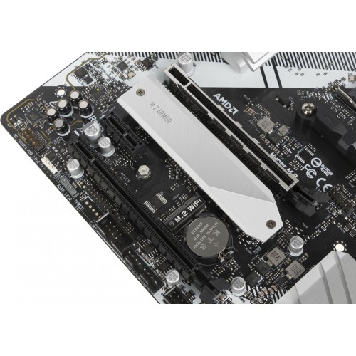 Материнская плата ASROCK B550M PRO4 (AM4, AMD B550, 4xDDR4,2xPCIe x16,2xPCI Ex1, 6 SATA3 , M.2, DP,HDMI,D-Sub, USB 3.2) mATX retail