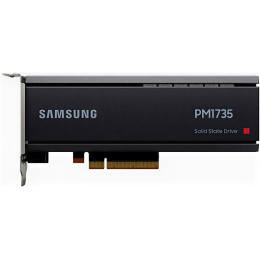 Твердотельный накопитель Samsung SSD 3200GB PM1735 HHHL PCIe Gen4 x8 R/W 8000/3800 MB/s 1 500 000/250 000 IOPs DWPD3 5Y