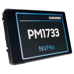 Твердотельный накопитель Samsung SSD 3840GB PM1733 2.5 PCIe Gen4 x4/dual port x2 R/W 7000/3800 MB/s R/W 1500K/135K IOPs DWPD1 5Y