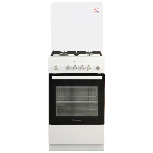 Газовая плита DE LUXE 5040.30г(кр)чр белый