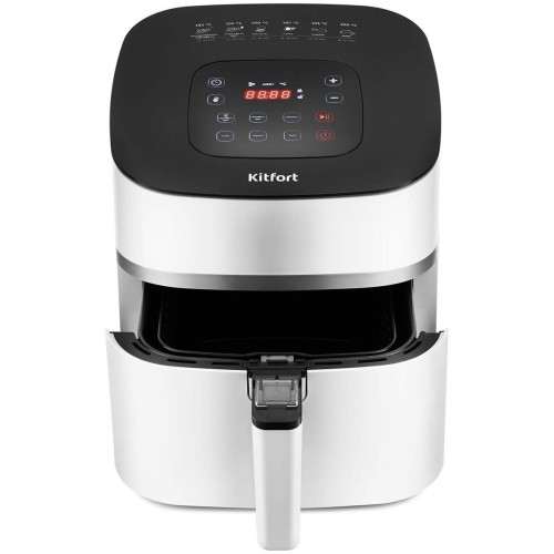 Аэрогриль KITFORT KT-2217 1500Вт белый/черный