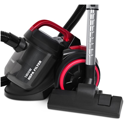 Пылесос STARWIND SCV3410 1800Вт черный/бордовый