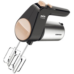 Миксер CENTEK CT-1123 (Beige) 800Вт, 6 скоростей +турбо, взбивание/замешивание