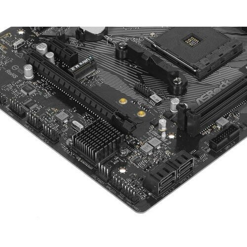Материнская плата Asrock A520M-HVS Soc-AM4 AMD A520 2xDDR4 mATX AC`97 8ch(7.1) GbLAN RAID+VGA+HDMI