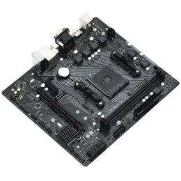 Материнская плата Asrock A520M-HVS Soc-AM4 AMD A520 2xDDR4 mATX AC`97 8ch(7.1) GbLAN RAID+VGA+HDMI