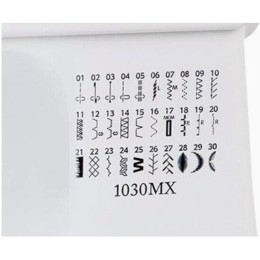 Швейная машина JANOME 1030 MX белый/цветы