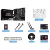 Материнская плата MSI B550M PRO-VDH WIFI Soc-AM4 AMD B550 4xDDR4 mATX AC`97 8ch(7.1) GbLAN RAID+HDMI+DP