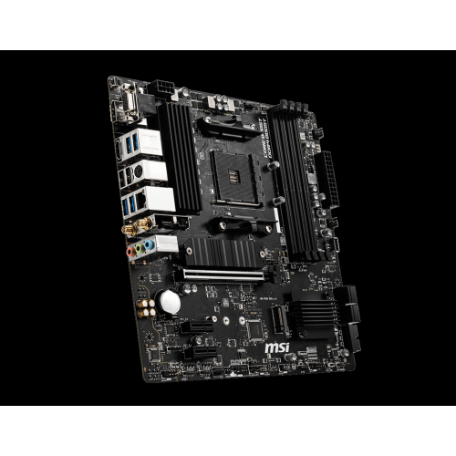 Материнская плата MSI B550M PRO-VDH WIFI Soc-AM4 AMD B550 4xDDR4 mATX AC`97 8ch(7.1) GbLAN RAID+HDMI+DP